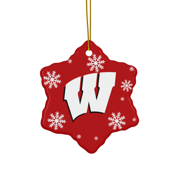 UW Madison Ceramic Ornaments