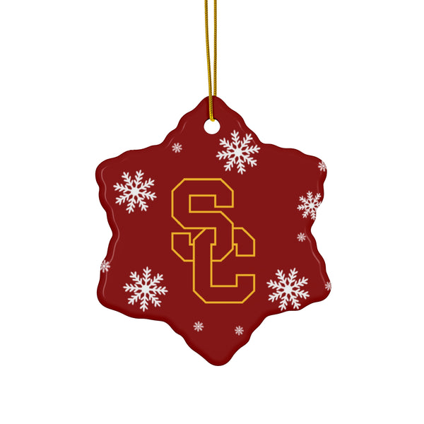 USC Ceramic Ornaments