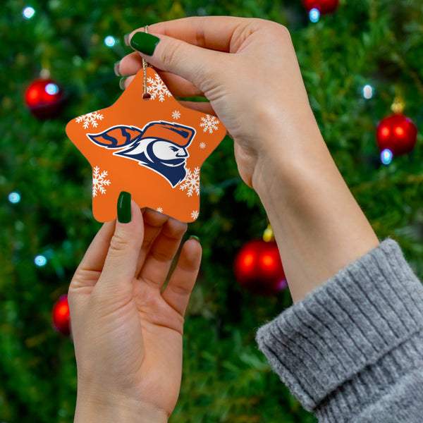 Carroll Ceramic Ornament