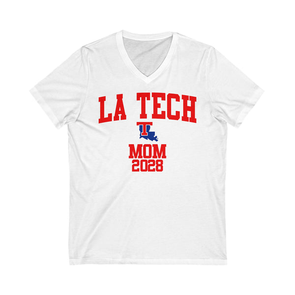 LA Tech Class of 2028 V-Neck Tee