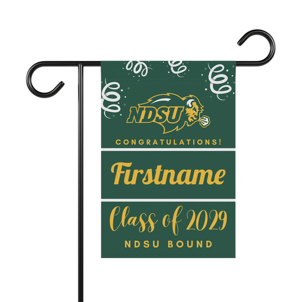 Personalized NDSU 2029 Yard Flag