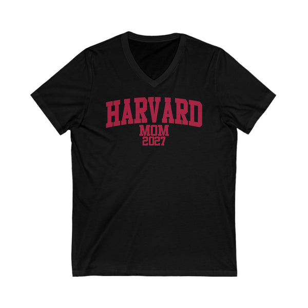 Harvard Class of 2027 MOM V-Neck Tee