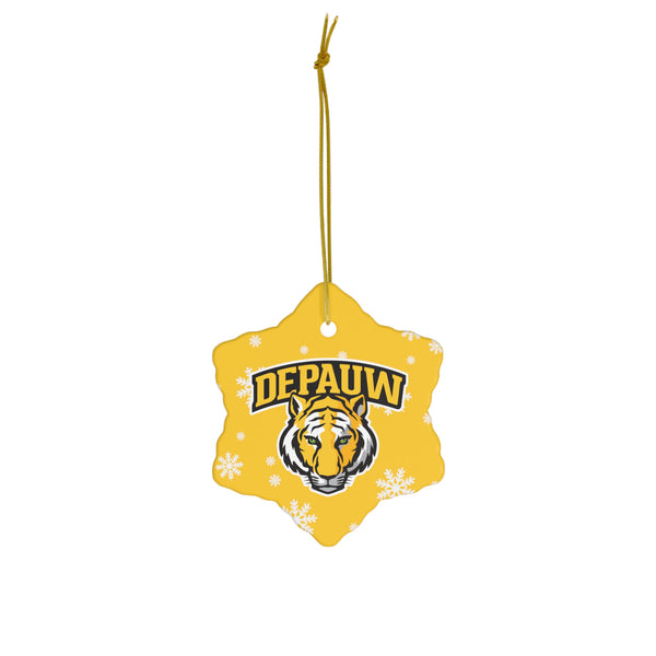 DePauw Ceramic Ornaments