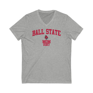 Ball State Class of 2027 MOM V-Neck Tee