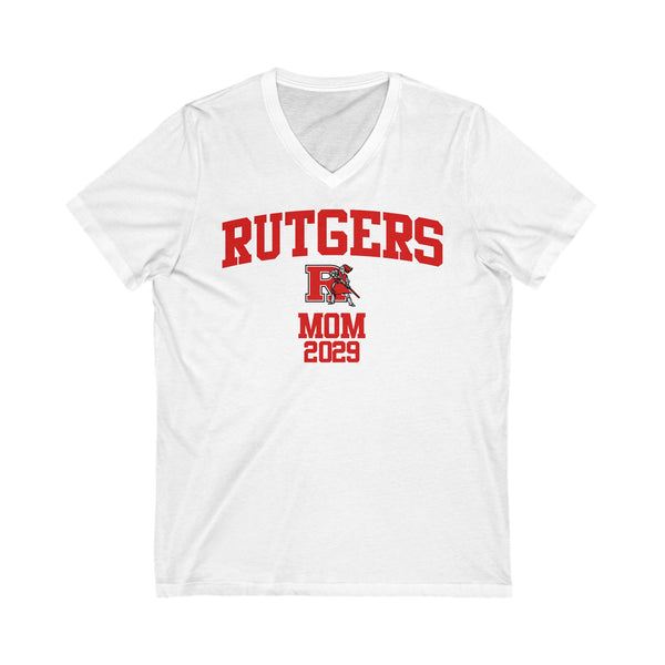 Rutgers 2029 MOM V-Neck Tee