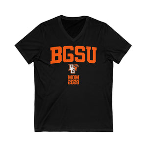 BGSU Class of 2028 MOM V-Neck Tee