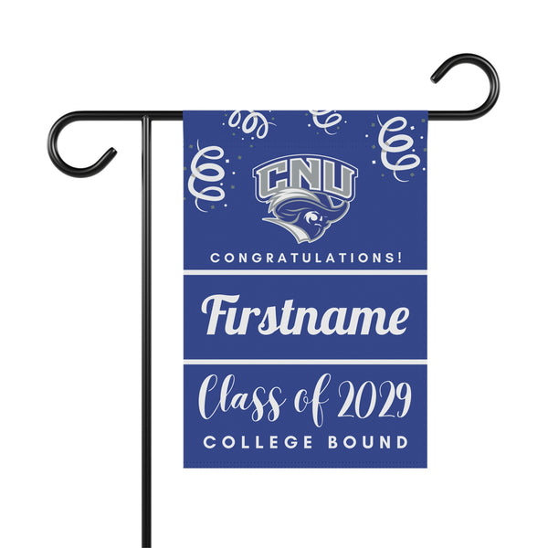 Personalized CNU 2029 Yard Flag
