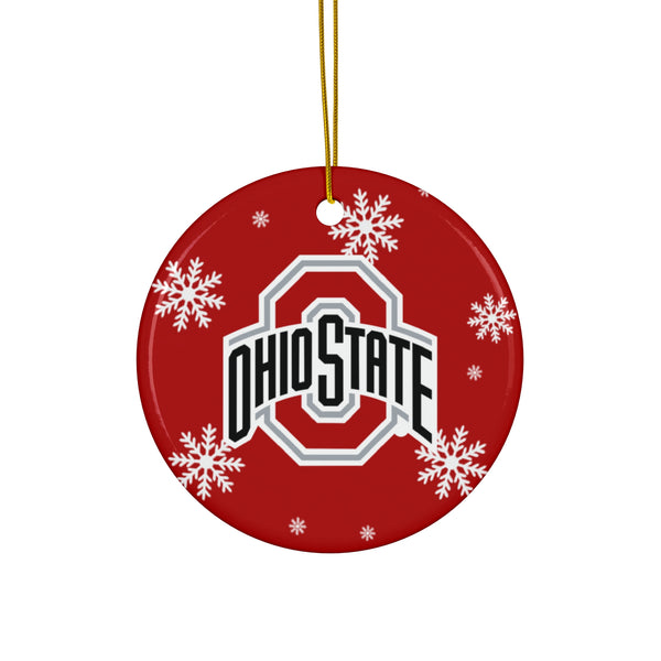 Ohio State Ceramic Ornaments