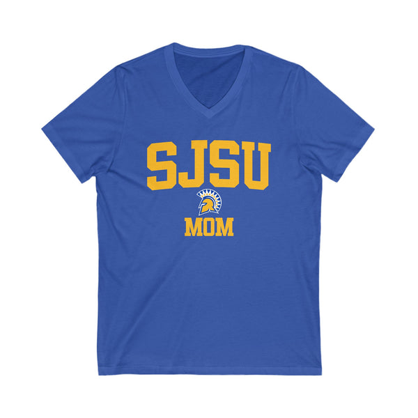 SJSU MOM V-Neck Tee