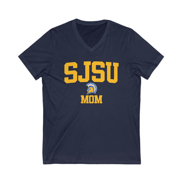 SJSU MOM V-Neck Tee