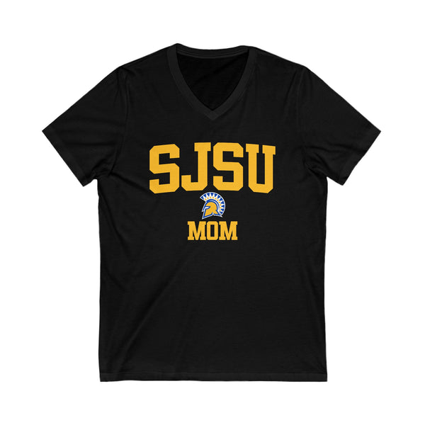 SJSU MOM V-Neck Tee