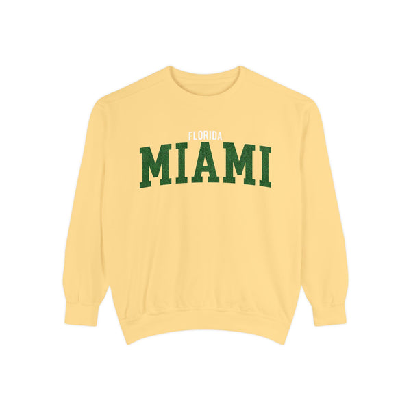 Miami Florida Comfort Colors Sweatshirt