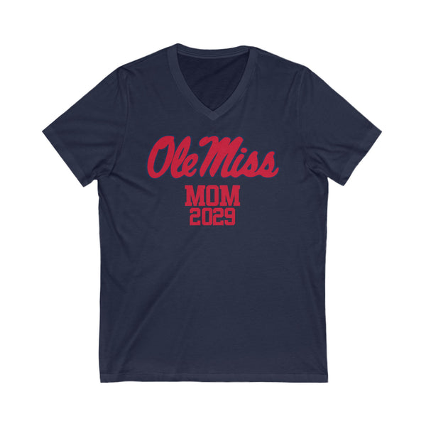 Ole Miss 2029 MOM V-Neck Tee