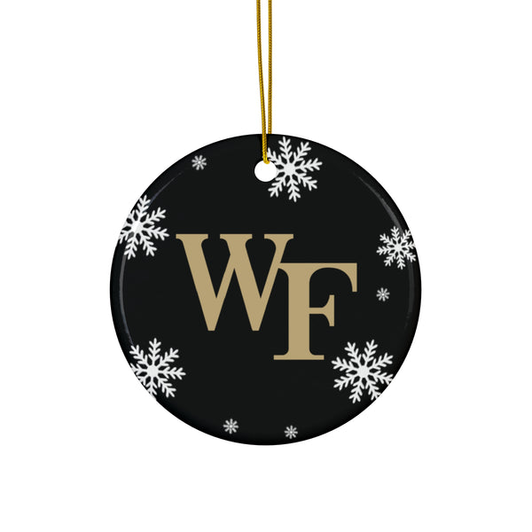Wake Forest Ceramic Ornaments