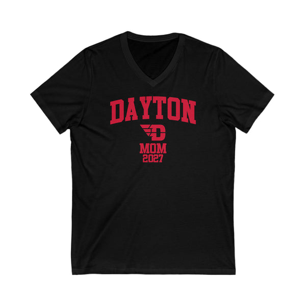 Dayton Class of 2027 MOM V-Neck Tee