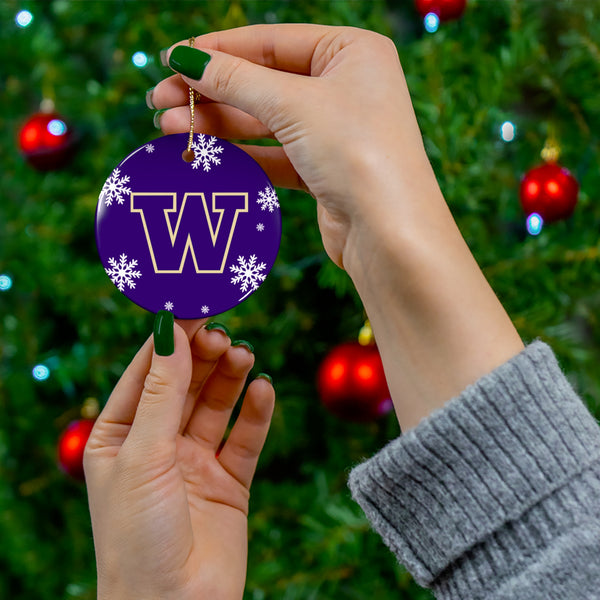 Washington Ceramic Ornaments