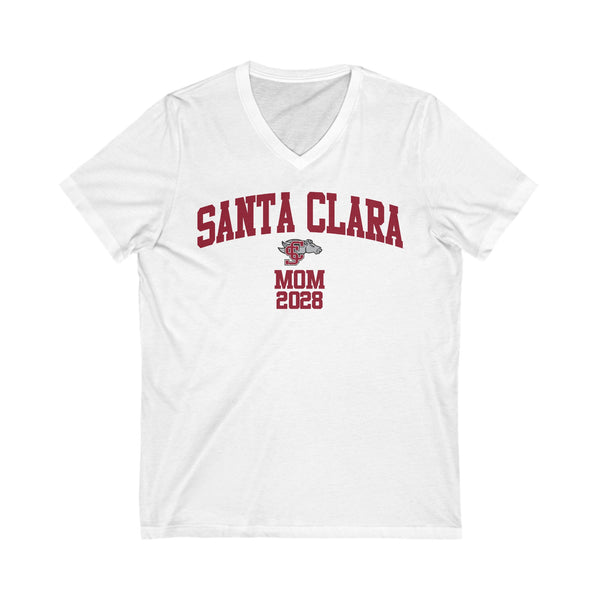 Santa Clara Class of 2028 MOM V-Neck Tee