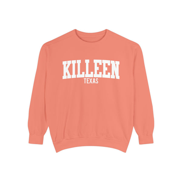 Killeen Texas Comfort Colors Sweatshirt