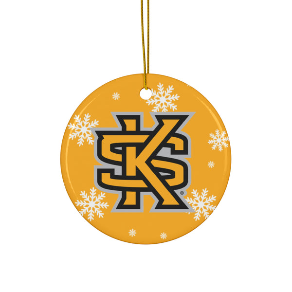 Kennesaw State Ceramic Ornaments