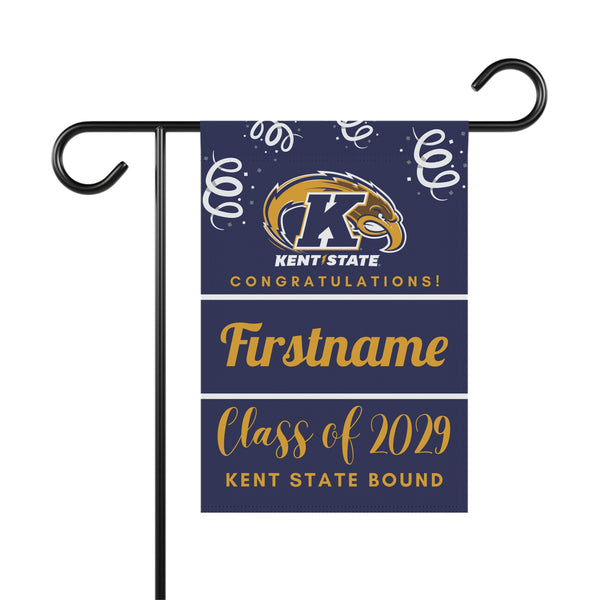 Personalized Kent State 2029 Yard Flag