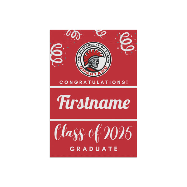 Personalized Tampa 2025 Graduate Yard Flag