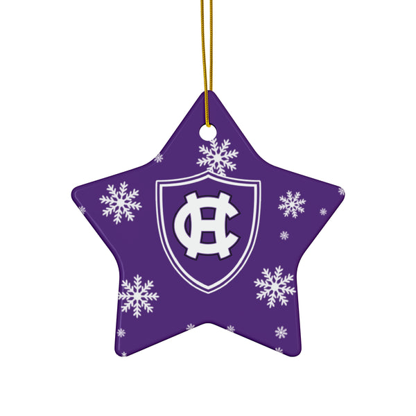 Holy Cross Ceramic Ornaments
