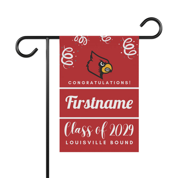 Personalized Louisville 2029 Yard Flag