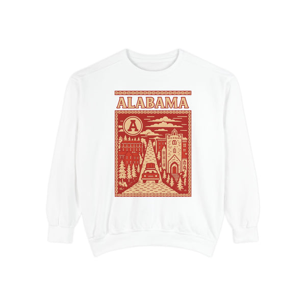 Alabama Vibes Comfort Colors Sweatshirt