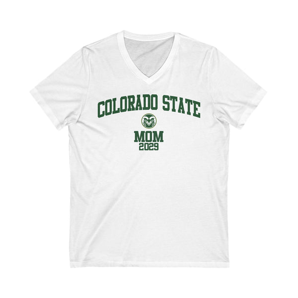 Colorado State 2029 MOM V-Neck Tee