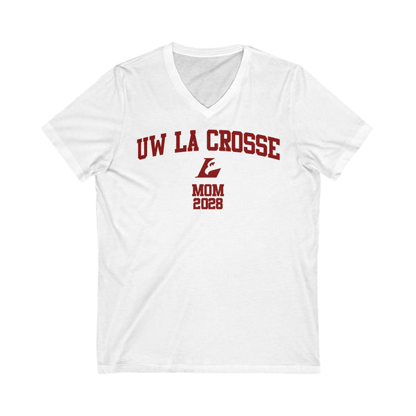 UWL Class of 2028 MOM V-Neck Tee