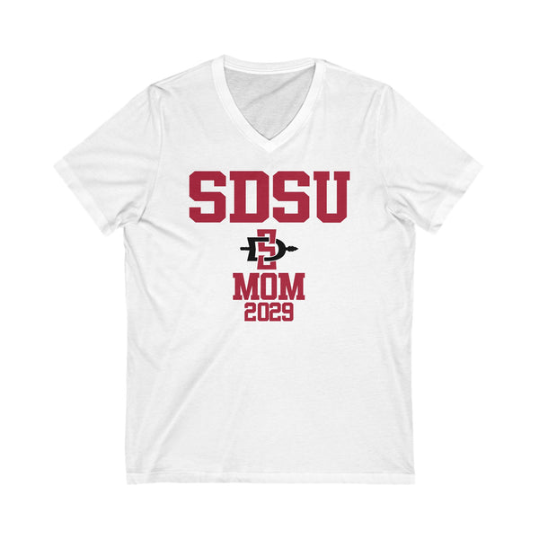 SDSU 2029 MOM V-Neck Tee