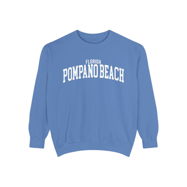 Pompano Beach Florida Comfort Colors Sweatshirt