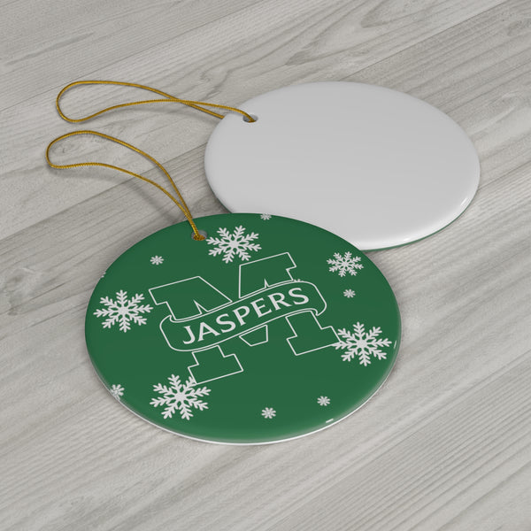 Manhattan College Ceramic Ornaments