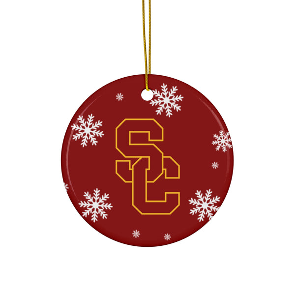 USC Ceramic Ornaments