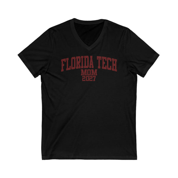Florida Tech Class of 2027 MOM V-Neck Tee