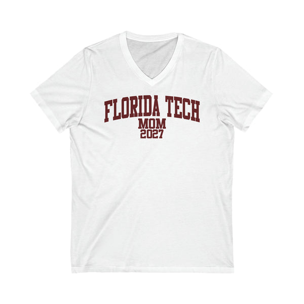 Florida Tech Class of 2027 MOM V-Neck Tee