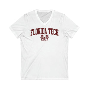 Florida Tech Class of 2027 MOM V-Neck Tee