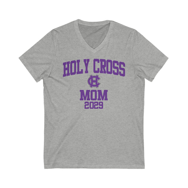 Holy Cross 2029 MOM V-Neck Tee