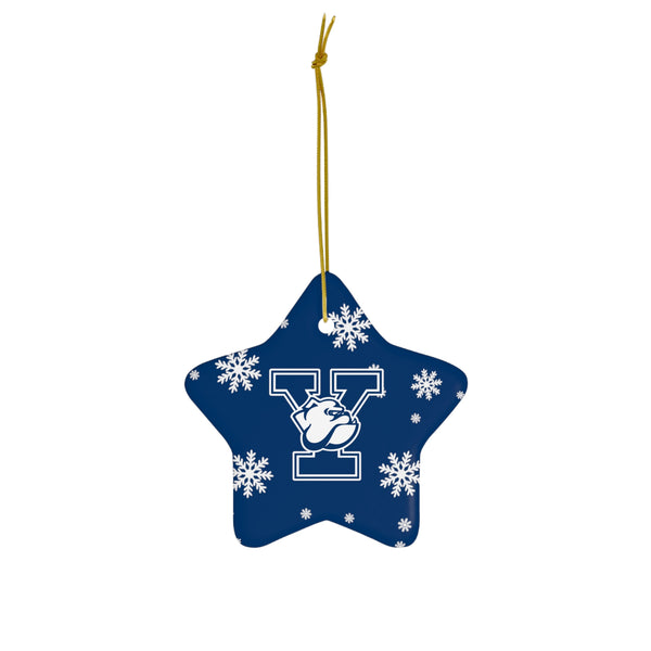 Yale Ceramic Ornaments