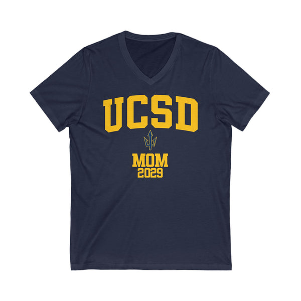 UCSD 2029 MOM V-Neck Tee