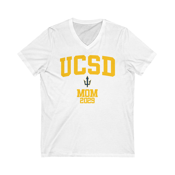 UCSD 2029 MOM V-Neck Tee