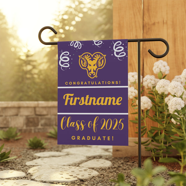 Personalized West Chester 2025 Graduate Yard Flag