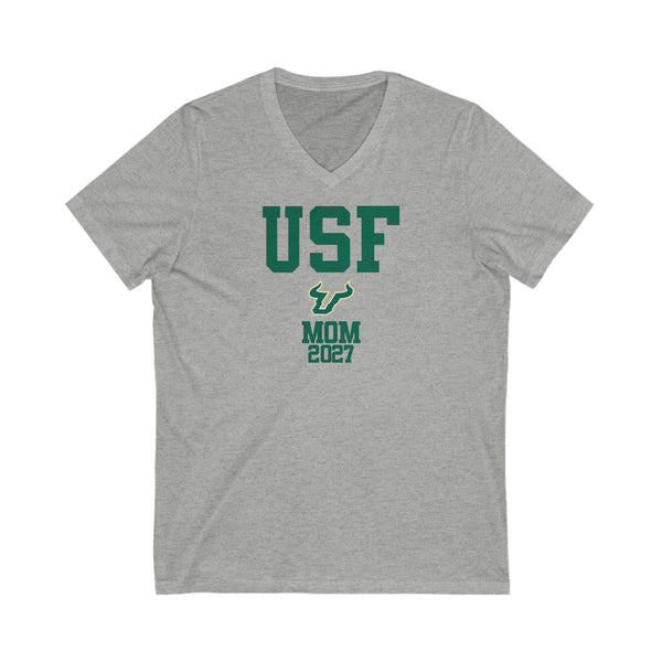USF Class of 2027 MOM V-Neck Tee