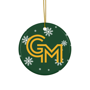 GMU Christmas Ceramic Ornaments