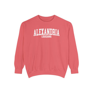 Alexandria Louisiana Comfort Colors Sweatshirt