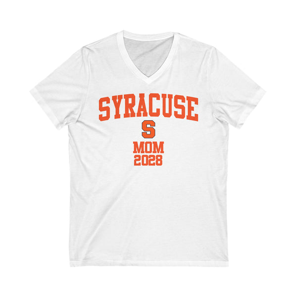 Syracuse Class of 2028 MOM V-Neck Tee