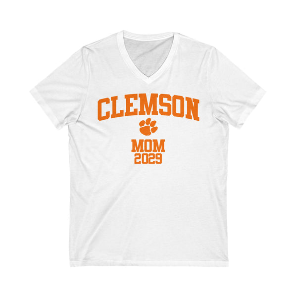 Clemson 2029 MOM V-Neck Tee