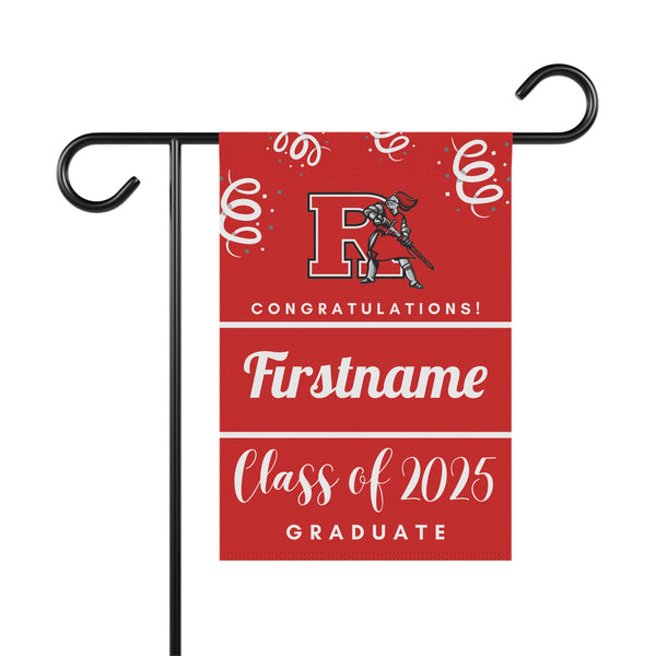 Personalized Rutgers 2025 Graduate Yard Flag