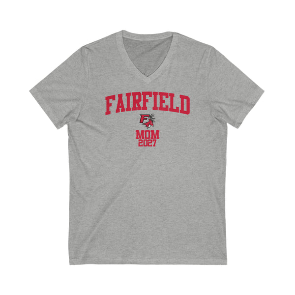 Fairfield Class of 2027 MOM V-Neck Tee