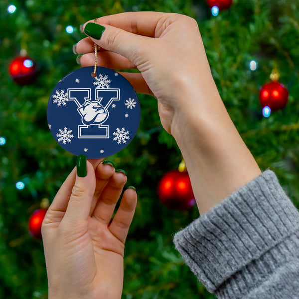 Yale Ceramic Ornaments